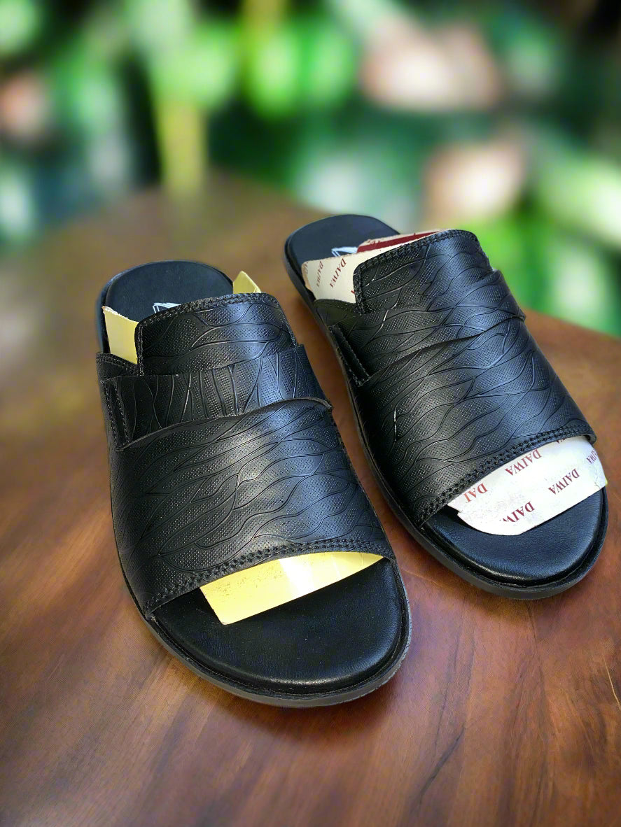 Premium Handmade Pure Leather Slides – Trendy & Comfortable