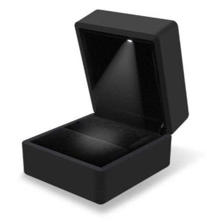 💎 Premium LED Light Ring Box – A Touch of Elegance & Luxury