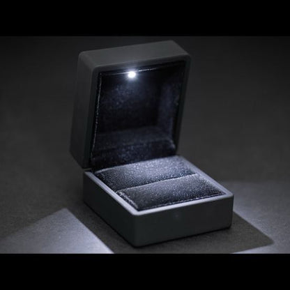 💎 Premium LED Light Ring Box – A Touch of Elegance & Luxury